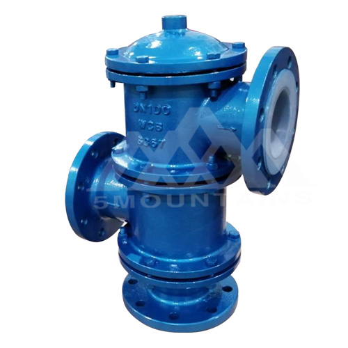 PTFE lined with double pipe fire retarding breathing valve