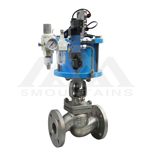 J641W Type Pneumatic Globe Valve