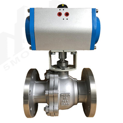 Q641F flange type high platform pneumatic ball valve