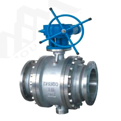 Q347F Worm Gear Fixed Ball Valve