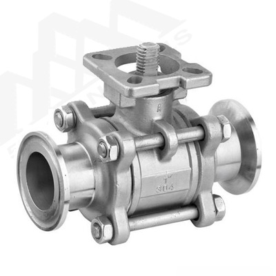 WQ81F-10P sanitary clamp ball valve