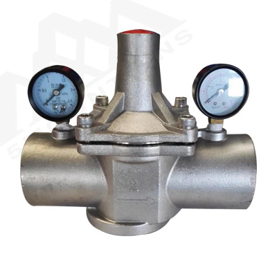 Y110X adjustable stainless steel threaded pressure reducing valve