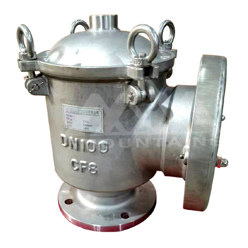 Large cavity fire arresting breather valve