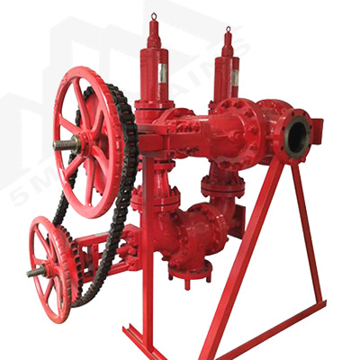 FMQH series Switching safety valve /changeover valve(with chain)