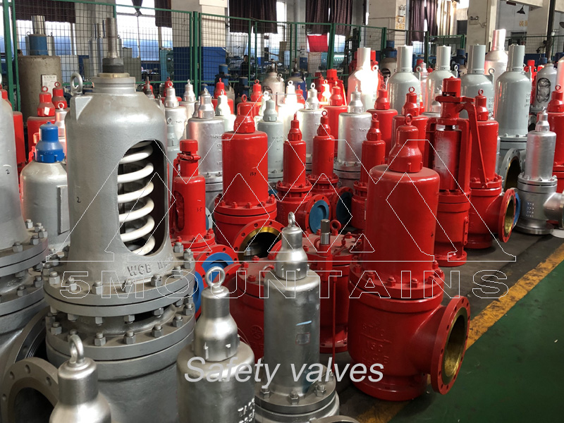 High temperature and high pressure safety valve